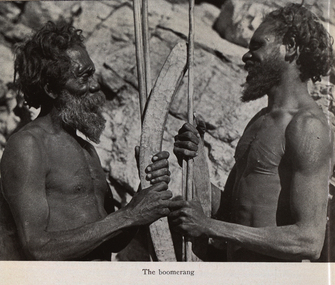 Image, Aborigines with Boomerang