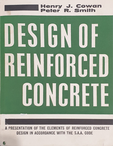 Book, Halstead Press, Design of Reinforced Concrete, 1963