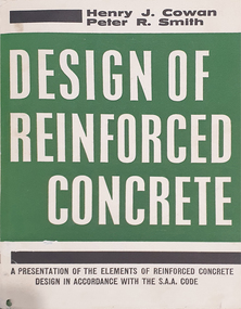 Book, Halstead Press, Design of Reinforced Concrete, 1963, 1963