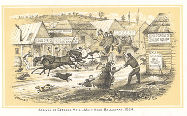 Print - Images, Unbound Images from Withers' 'History of Ballarat', c1987