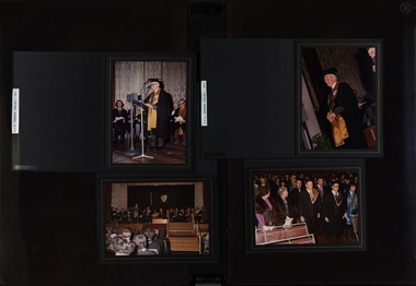 Photograph - Colour, Victorian Institute of Colleges Graduation Ceremony, Geelong, 1974