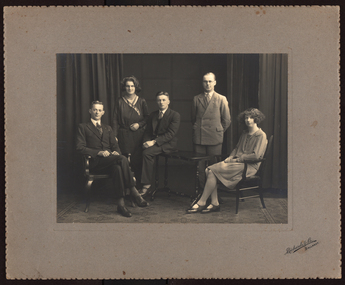 Photograph, Richards & Co, Ballarat Teachers' College Student Council, 1929