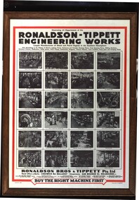 Poster - Posters, Ronaldson Bros and Tippett: Manufacturers of Engines