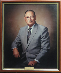 Photograph - coloured, SMB Council President: Kenneth Joynson Flecknoe, 1981-1988, c1988