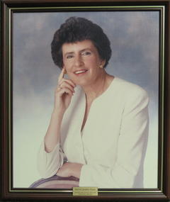 Photograph - Portrait, Ballarat School of Mines Council President: Kerrie Lynette Cross, 1988-1991, c1991