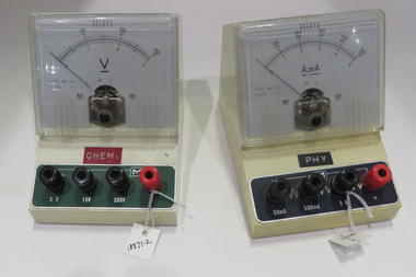 Scientific Instrument, Volt and Amp meters