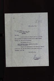 Correspondence - Education Department, Victoria, SMB: Purchase of properties in Grant Street, 1951