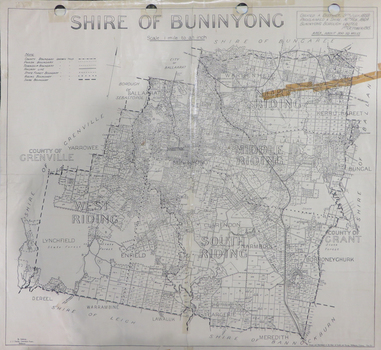 Plan of the Shire of Buninyong