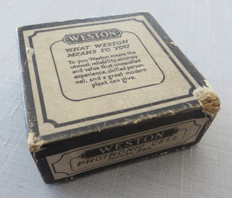 Scientific Instrument, Weston, Photronic Cell