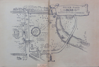 Book, Peter Pan in Kensington Gardens, 1912
