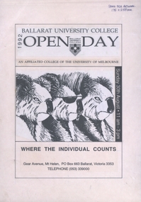 Artwork - Painting, Ballarat University College Open Day Artwork, 1992