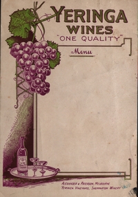 Artwork - Painting, 'Yeringa Wines' Signwriting by Keith Rash
