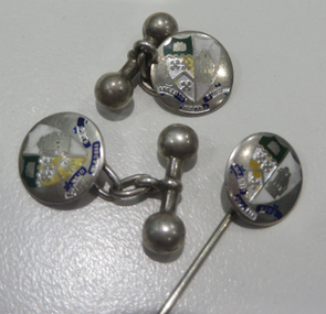 metal and enamel jewellery