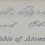 Andrew Orrock inorganic chemistry I written on inside cover