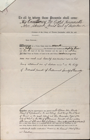 Documents, Appointment of New Trustees of the Ballarat School of Mines and Industries, 1894