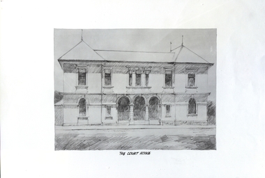 Print, Ballarat: The Court House