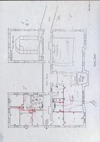 Building Plan, School of Mines Lydiard Street Administration Building, Late 1970s
