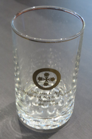 Object - Glass, Commemorative Glass for Nursing Students