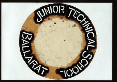 Artwork, other - Stencils, Ballarat Junior Technical School Signwriting Stencils