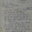 handwritten letter