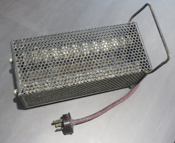 Electrical Instrument, Wire caged heat source