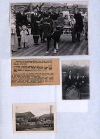 Photograph - Black and White, Ballarat Ladies Highland Pipe Band Photographs and Newspaper Article