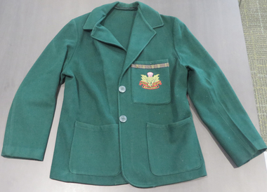 Clothing - Costume, Ballarat Ladies' Pipe Band Blazer, c1953