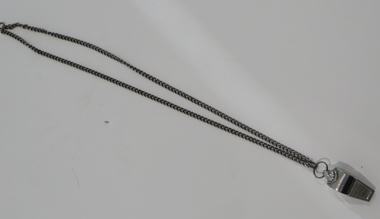 Equipment - Object, Whistle used by Margaret Bennett