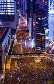 Photograph - Colour Photograph, Street Protests in Hong Kong against proposed extradition laws, 2019, 17/06/2019