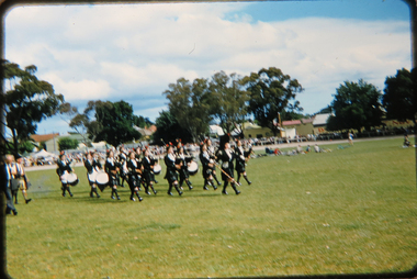 Photograph - Photograph - slide transparency, Ballarat Ladies' Highland Pipe Band, 1957, 1957
