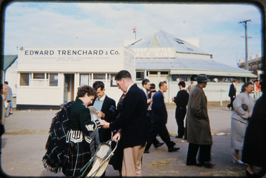 Photograph - Photograph - slide transparency, Ballarat Ladies' Highland Pipe Band Photograph, 1957