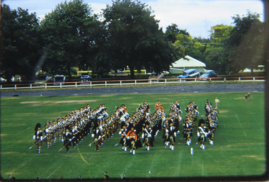 Photograph - Photograph - slide transparency, Highland Pipe Bands at Ballarat, 1962, 1962