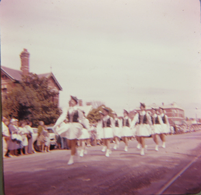 Photograph - slide transparency, Highland Marching Girls