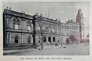 Booklet - Booklet - Prospectus, Cambridge & Leaney Printers, Bendigo Junior Technical School, School of Mines, Prospectus 1913, 1913