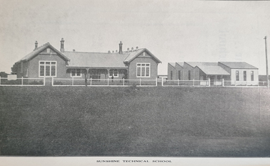 Booklet - Booklet - Prospectus, Exchange Press Pty Ltd, Sunshine Technical School, Prospectus, 1914, 1914