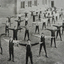 Boys exercising