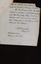 Handwritten document