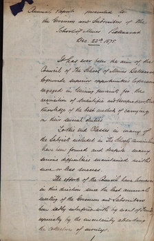 Handwritten document