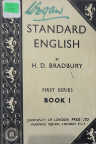 Book, Standard English, 1957