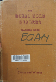 Book, The Royal Road Readers - Teacher's Book, 1960