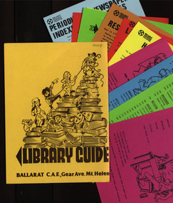 Booklet, Ballarat College of Advanced Education Library Guide, c1985