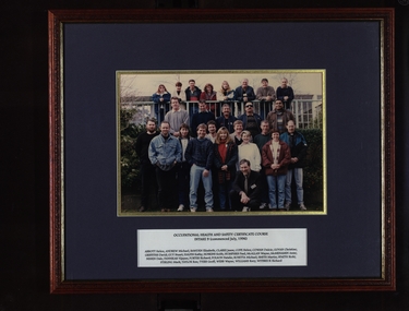 Photograph - Photograph - Colour, Artafact, VIOSH - Occupational and Safety Certificate Course, Intake 9,1996, 1996