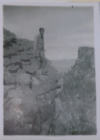 Photocopy of Photograph - Black and White, Copy of black and white photograph take at the Grampians, c1949