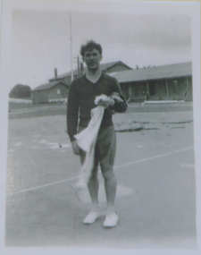 Photocopy of Photograph - Black and White, Copy of photo taken at Crow's Nest, Queenscliff, c1949