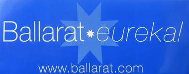Sticker, Ballarat Eureka, 2002