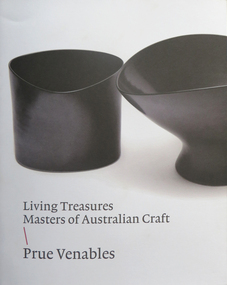 Book, Living Treasures: Masters of Australian Craft: Prue Venables, 2019