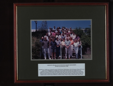 Photograph - Colour, Artafact, VIOSH - Occupational and Safety Certificate Course, Intake 20 1996, 1996
