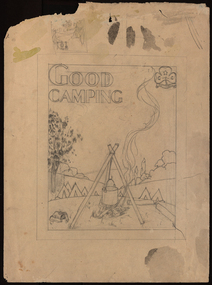 Artwork - Drawing, Edith Alice Watson, [Good Camping] 1931-1933, 1931-1933