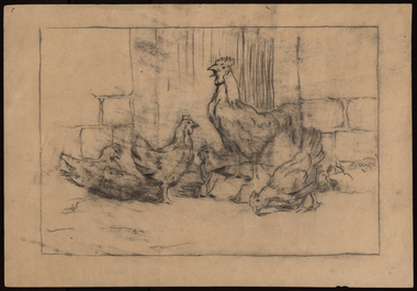 Artwork - Drawing, [Poultry]  c 1931 - 1933, 1931-1933