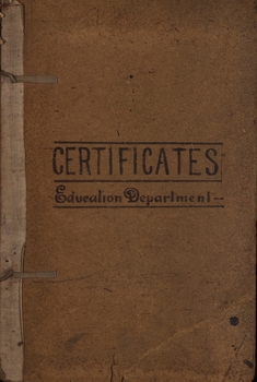 A book of certificates